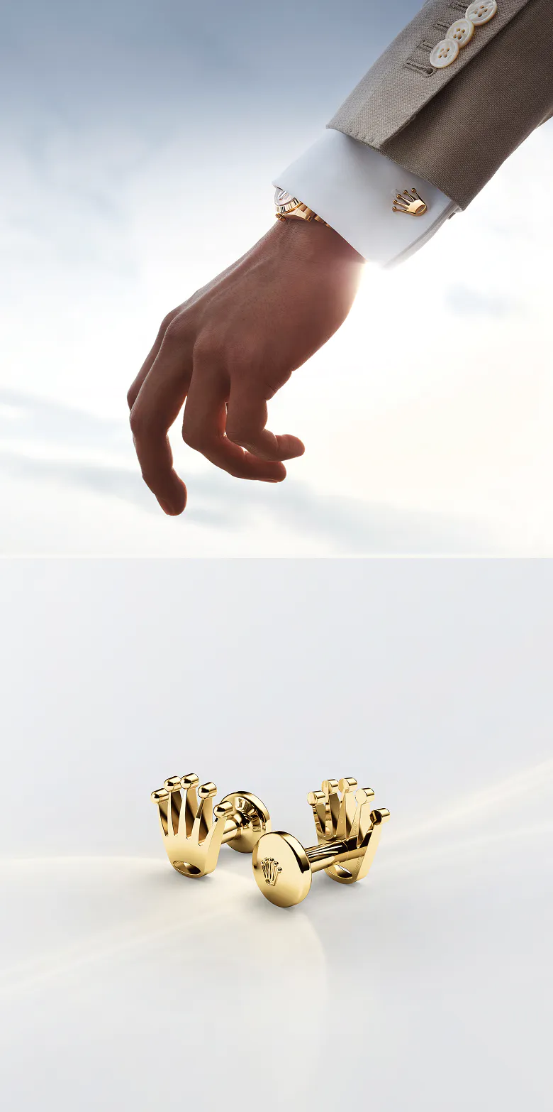 Rolex “Crown” Cufflinks