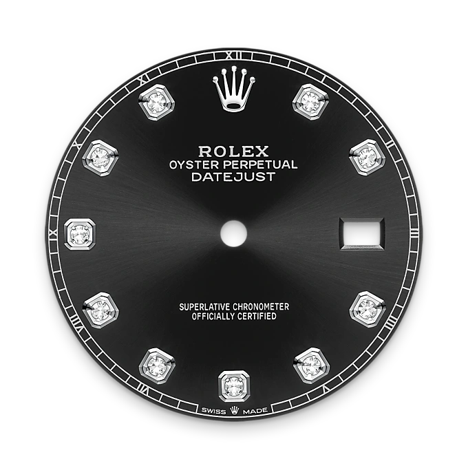 Rolex M126334-0011 - The vibrant black dial