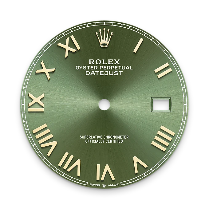 rolex M126303-0024   - Il quadrante verde oliva