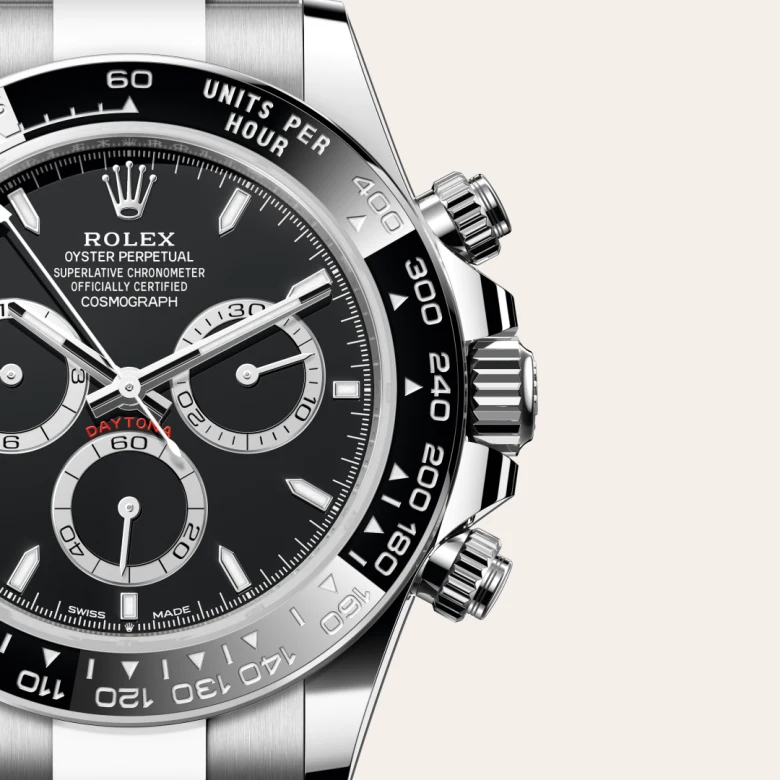 Rolex M126500LN-0002 – The tachymetric scale
