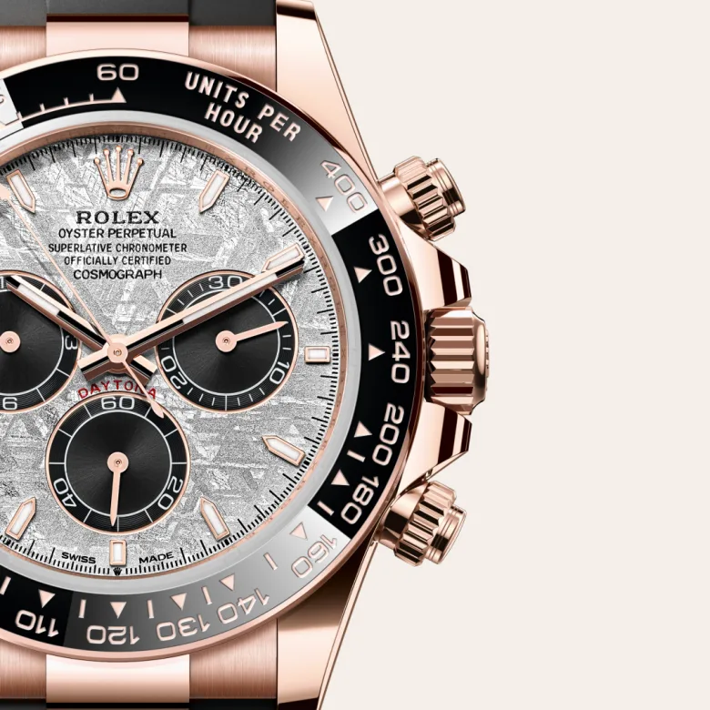 rolex M126515LN-0008   - Il quadrante in meteorite