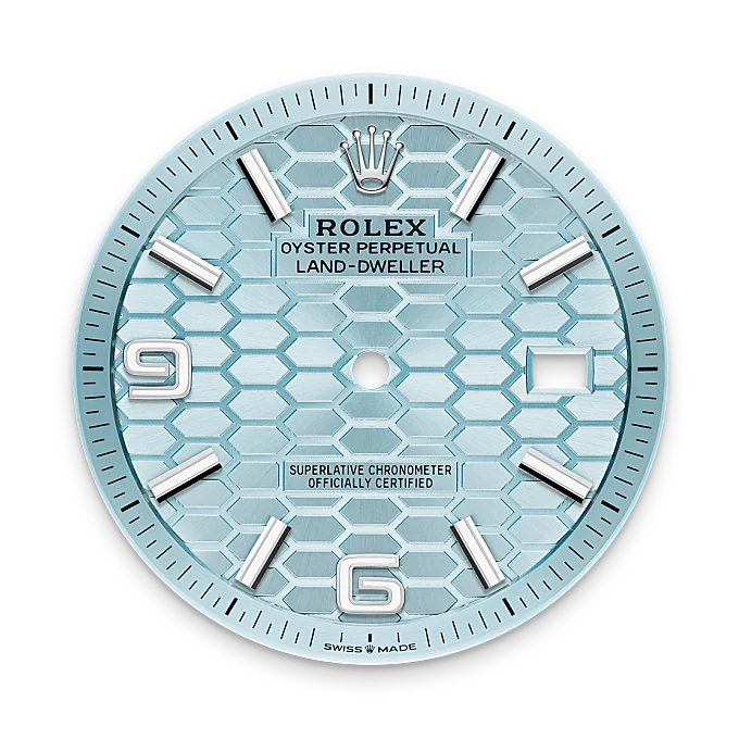 rolex M127336-0001   - Il quadrante blu ghiaccio
