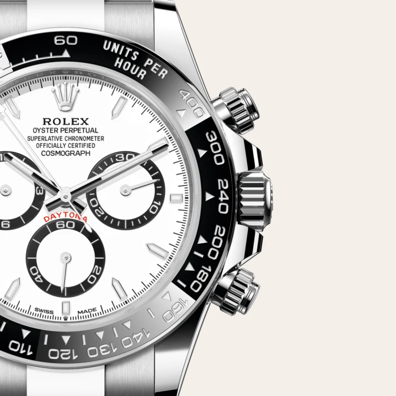 Rolex M126500LN-0001 – The tachymetric scale