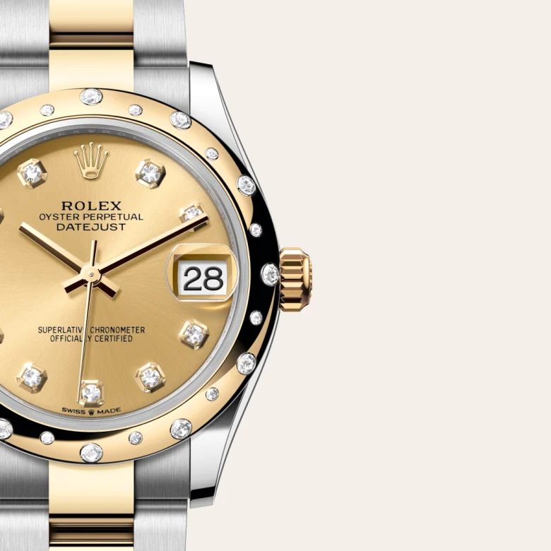 rolex M278343RBR-0025   - Il quadrante color champagne