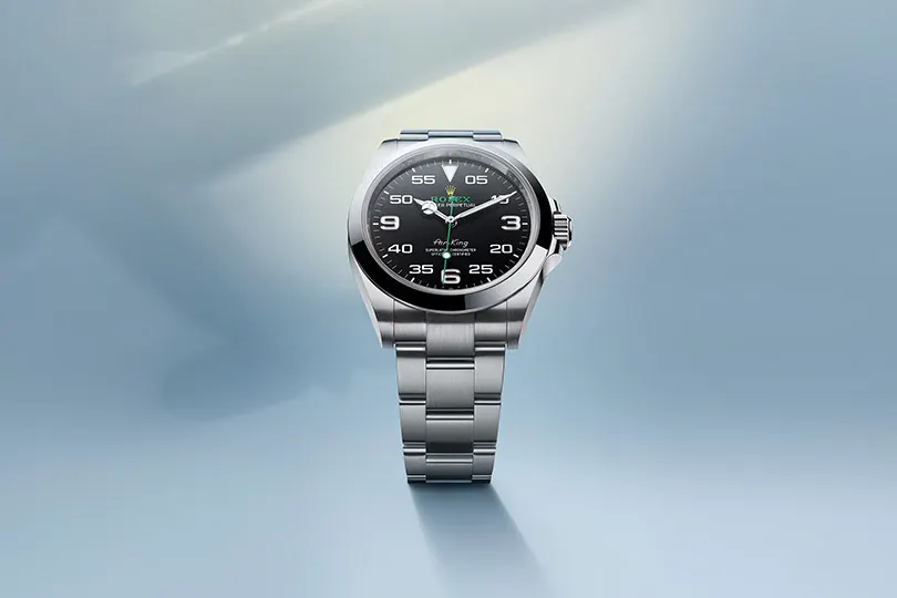 Scopri Rolex Air-King presso Manì Boutique, rivenditore Autorizzato Rolex a Sassari