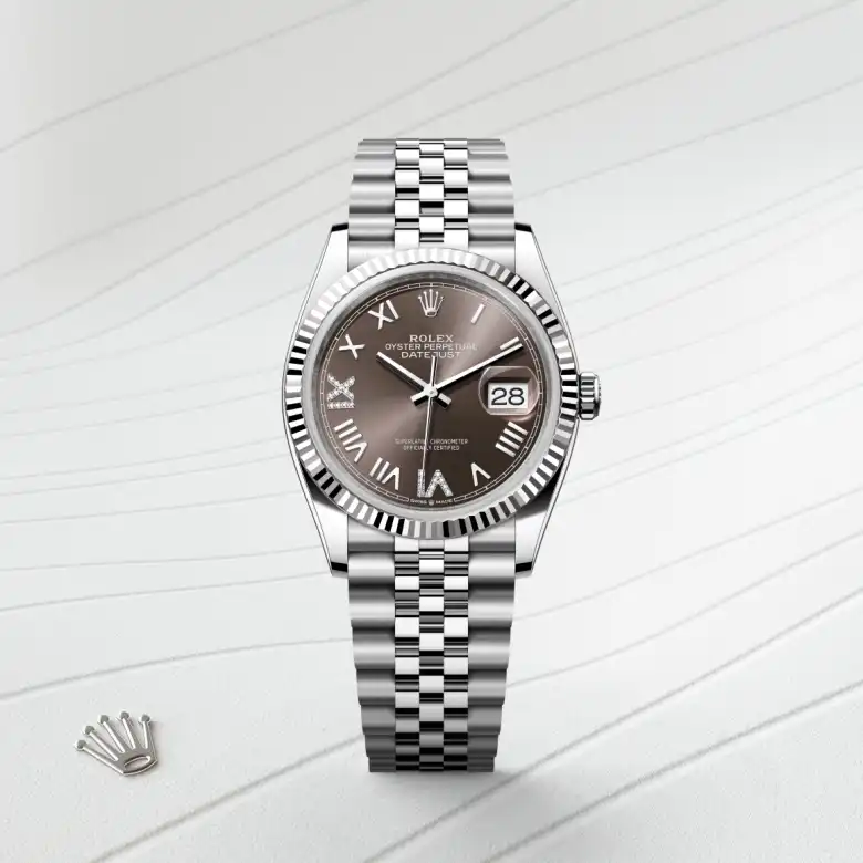 Rolex M126234-0071 – The dark grey dial