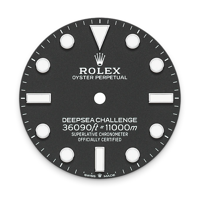 rolex M126067-0002   - Il quadrante nero intenso