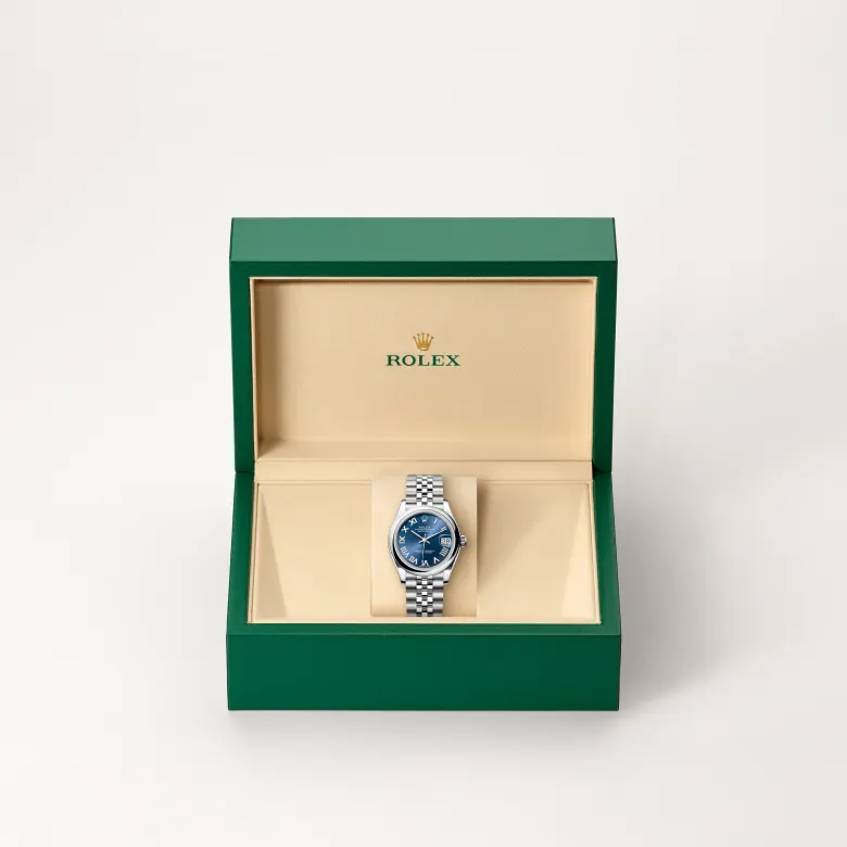 rolex M278240-0018   - Il quadrante blu vivo