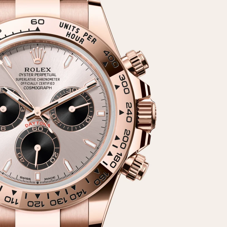 Rolex M126505-0003 – The tachymetric scale