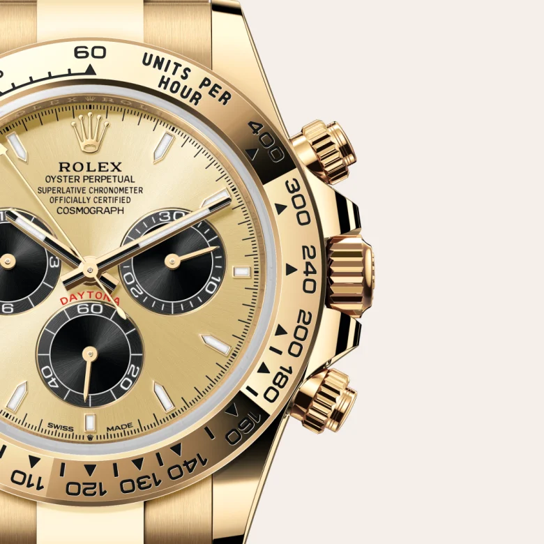 Rolex M126508-0006 – The tachymetric scale