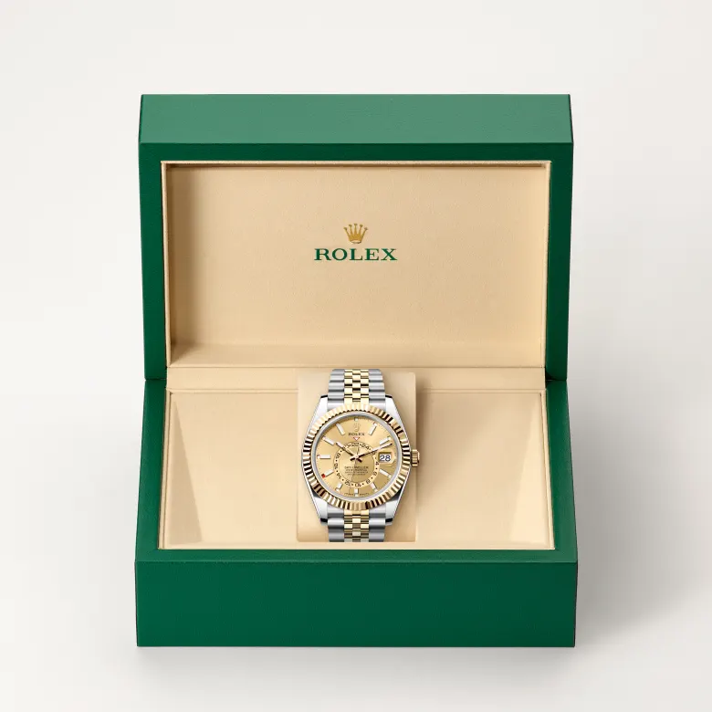 rolex M336933-0002   - Il quadrante color champagne