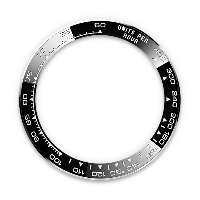 Rolex M126500LN-0001 – The tachymetric scale