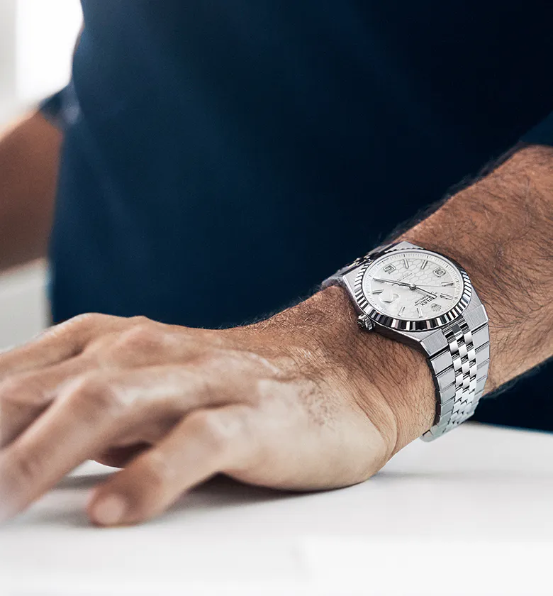 Roger Federer and Rolex