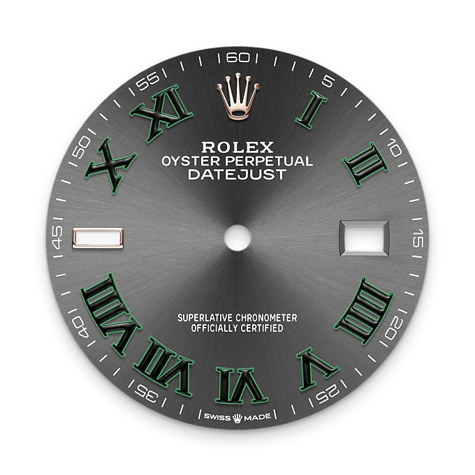 Rolex M126201-0030 – The slate dial