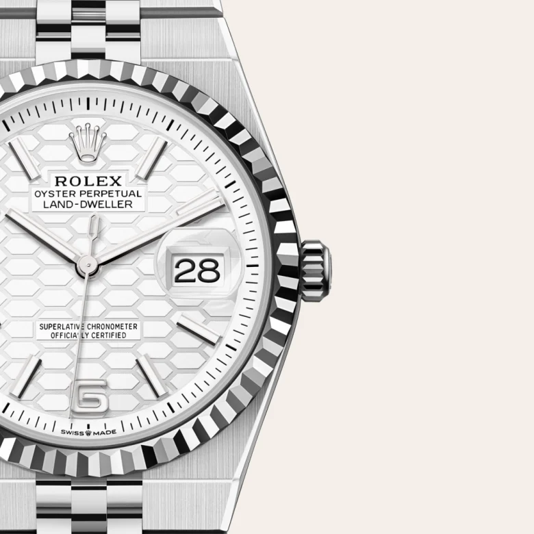 rolex M127234-0001   - Il quadrante bianco intenso