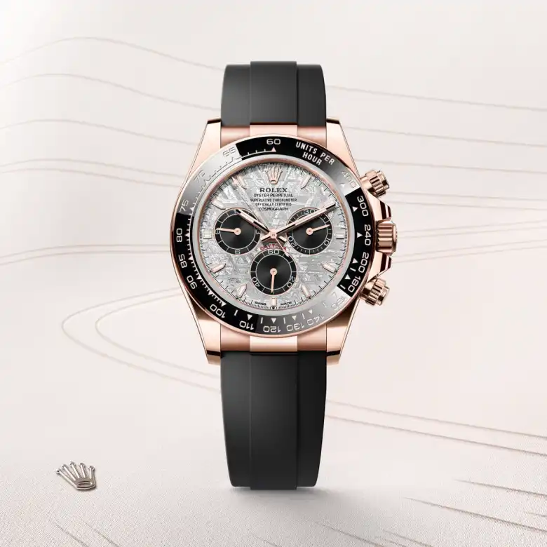 rolex M126515LN-0008   - Il quadrante in meteorite