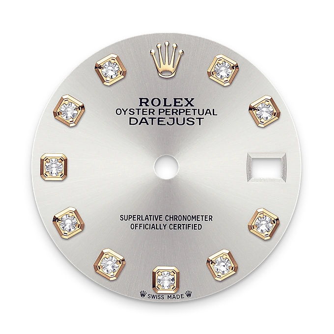 rolex M279173-0007   - Il quadrante argentato