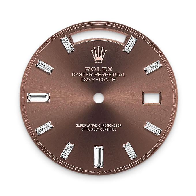 rolex M228235-0003   - Il quadrante cioccolato