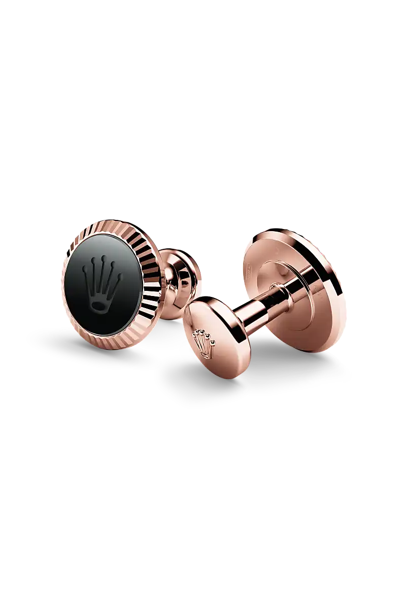 Rolex “Fluted” Cufflinks a1035 in Sassari – Manì Boutique