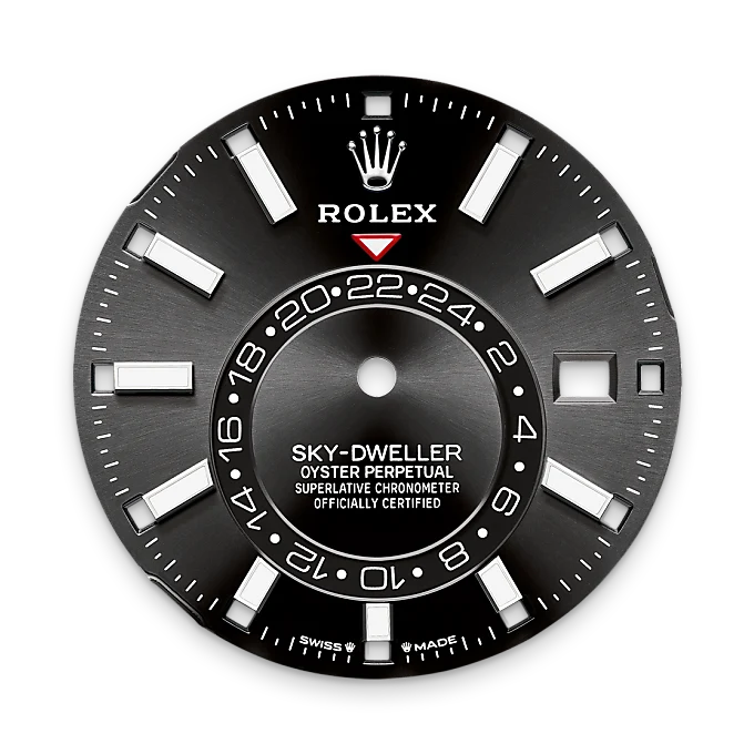 rolex M336934-0007   - Il quadrante nero vivo