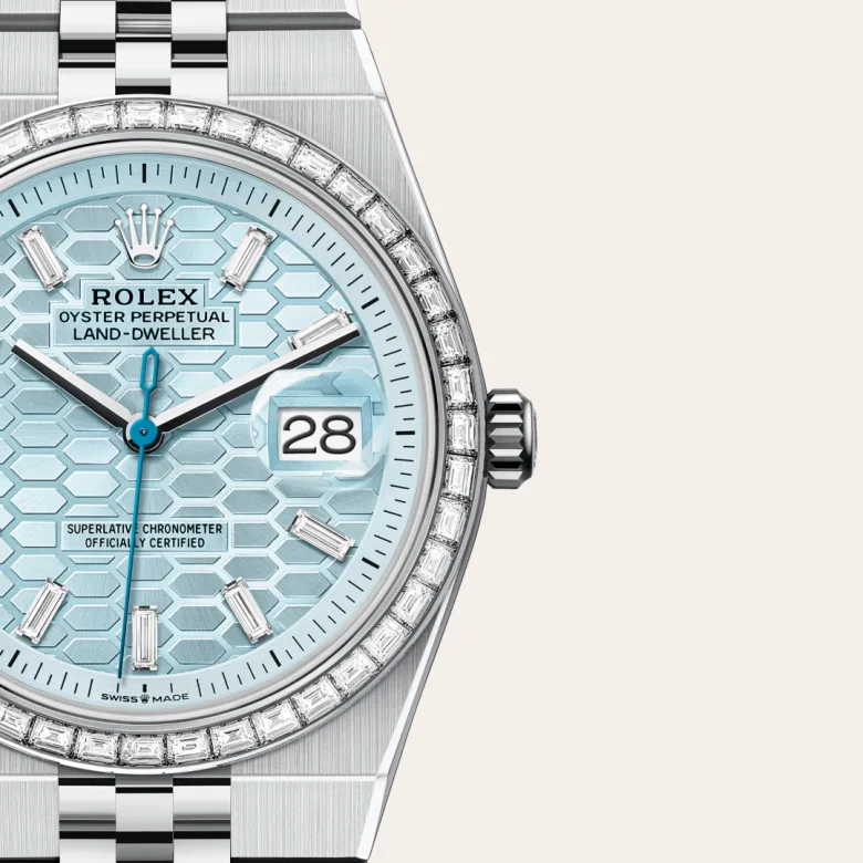 rolex M127286TBR-0001   - Il quadrante blu ghiaccio