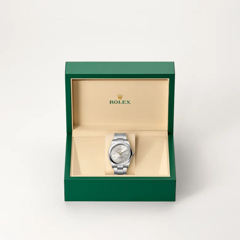 rolex M126000-0001   - Il quadrante argentato