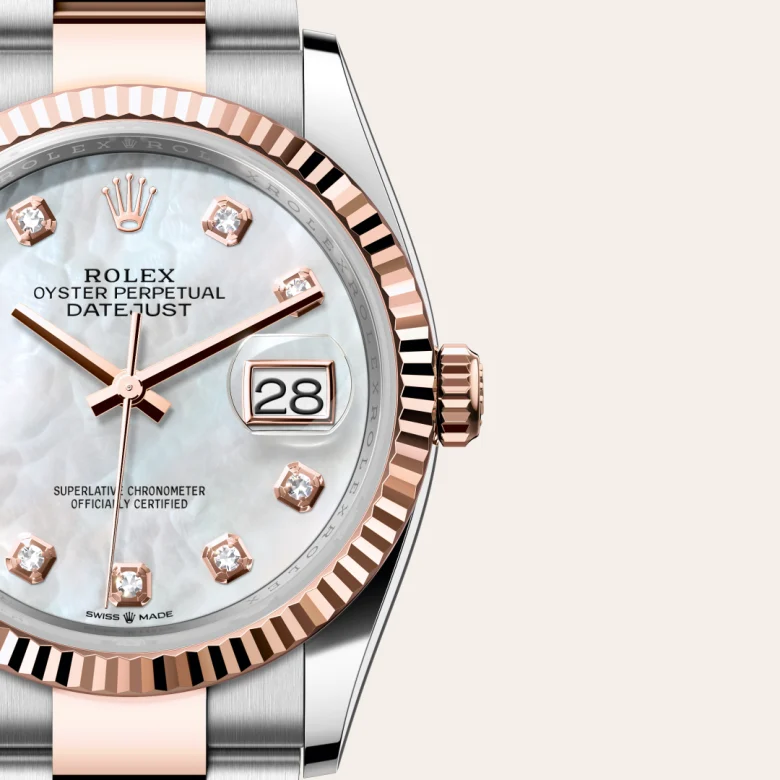 rolex M126231-0022   - Il quadrante in madreperla