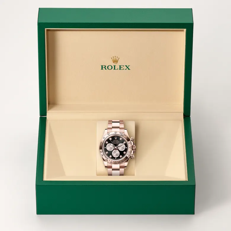 Rolex M126505-0002 - Intense black and Sundust dial