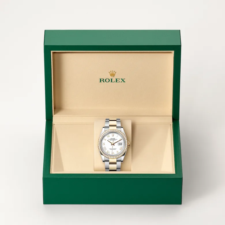 rolex M126283RBR-0034   - Lunetta con diamanti