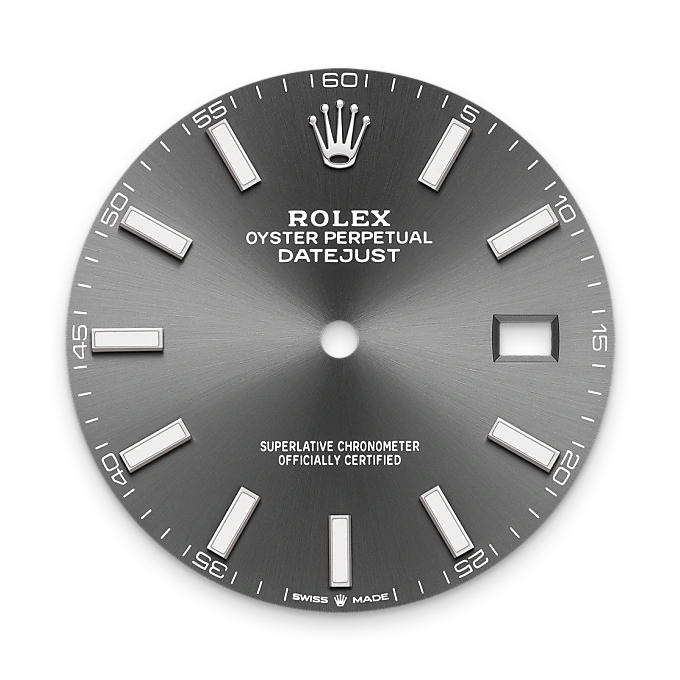 rolex M126334-0014   - Il quadrante ardesia