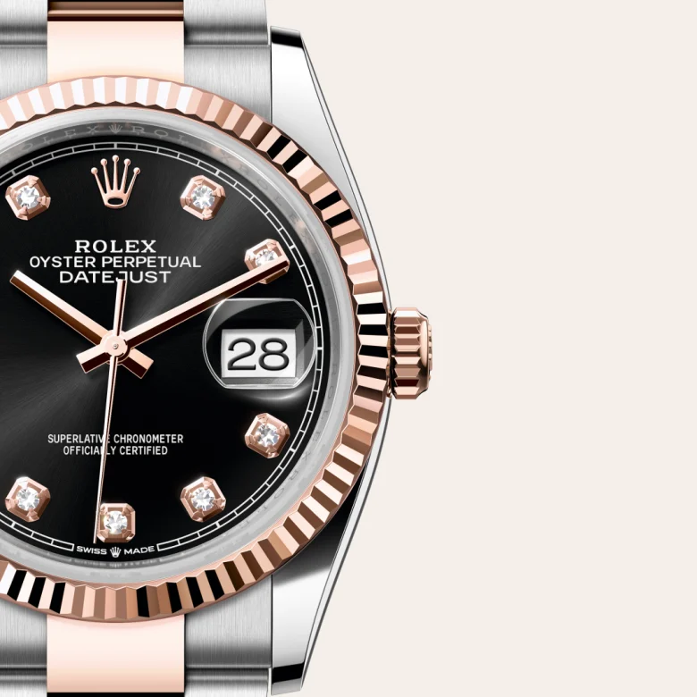 rolex M126231-0020   - Il quadrante nero vivo