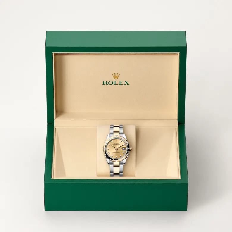 rolex M278343RBR-0025   - Il quadrante color champagne