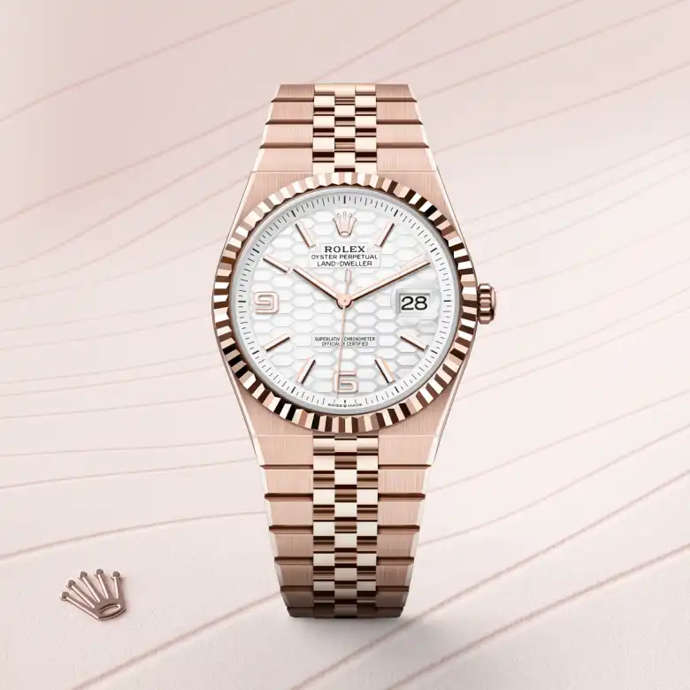 rolex M127335-0001   - Il quadrante bianco intenso