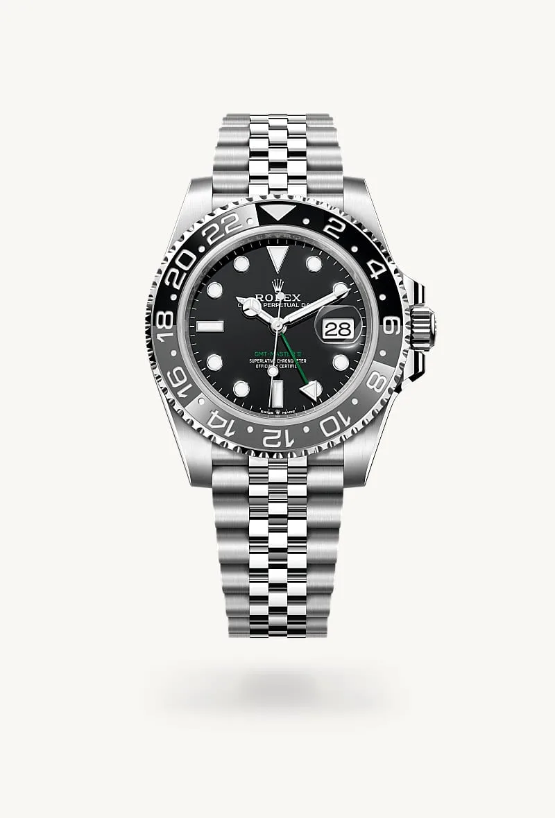 rolex GMT-Master II in acciaio Oystersteel, M126710GRNR-0003 - Manì Boutique