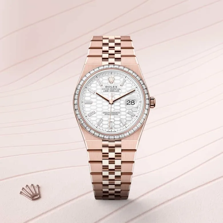 rolex M127285TBR-0002   - Il quadrante bianco intenso