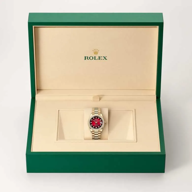 rolex M278288RBR-0041   - Quadrante rosso ombré
