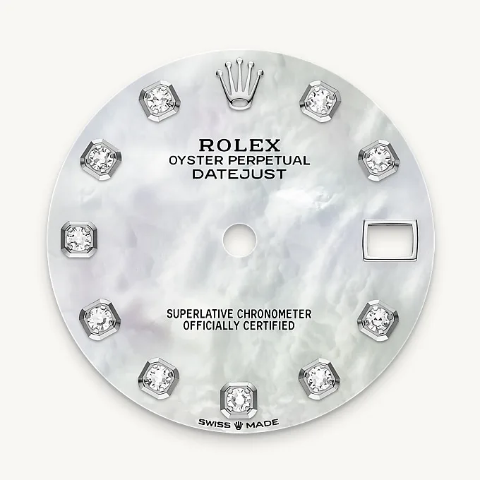 rolex M278384RBR-0008   - Il quadrante in madreperla