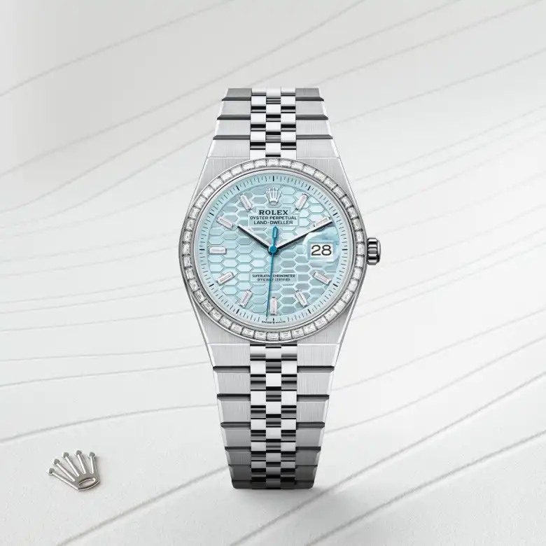 rolex M127286TBR-0001   - Il quadrante blu ghiaccio