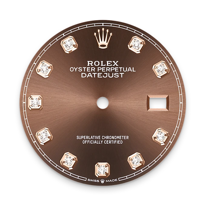 rolex M126231-0053   - Il quadrante cioccolato