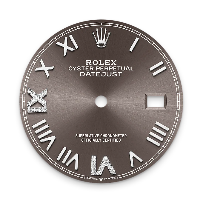 Rolex M126234-0071 – The dark grey dial