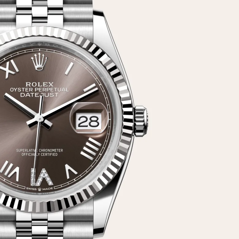 Rolex M126234-0071 – The dark grey dial