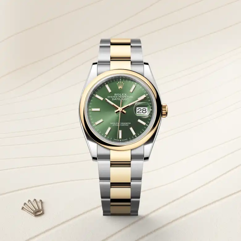rolex M126203-0058   - Il quadrante verde oliva
