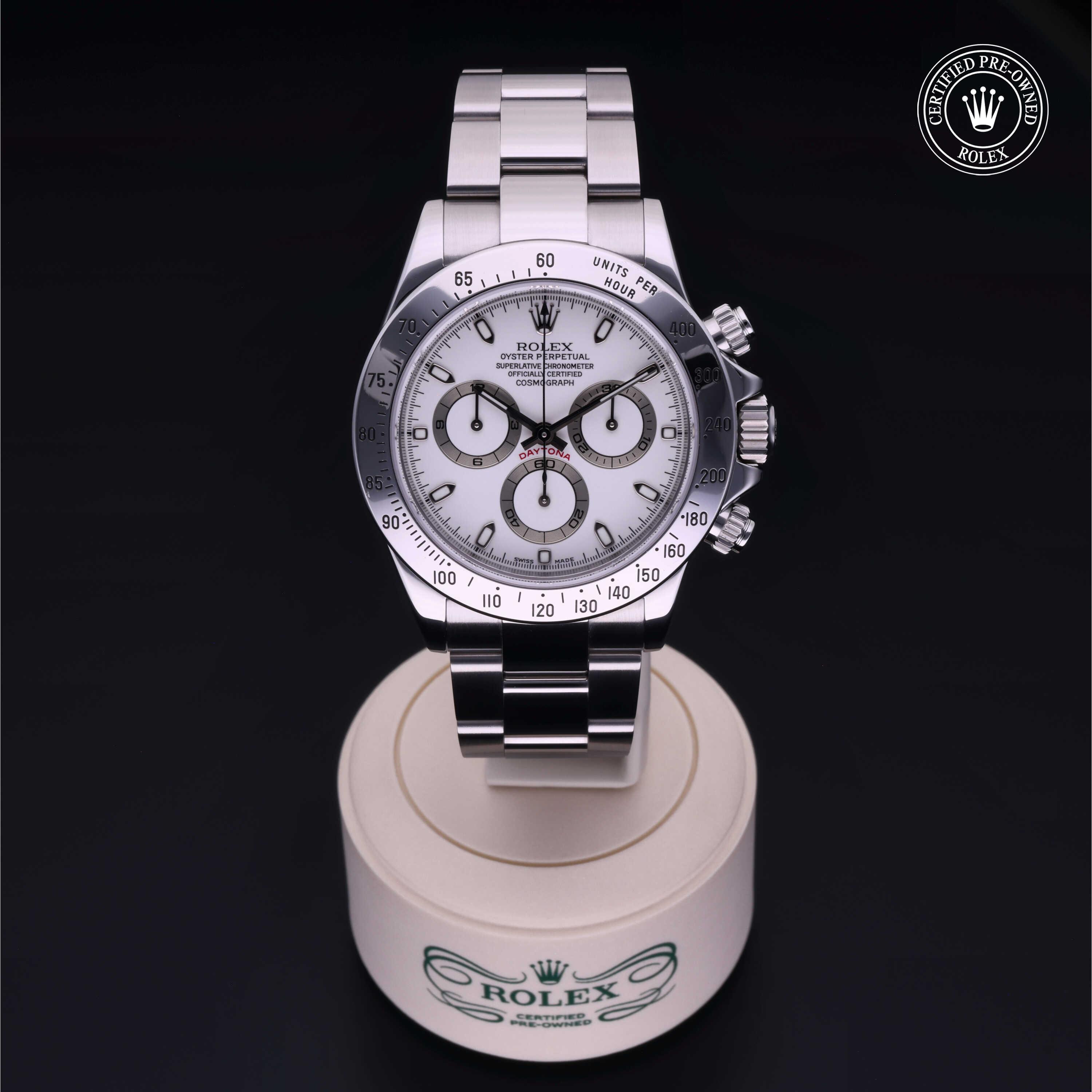 Rolex Certified Pre-Owned: Cosmograph Daytona, 40 mm, in Acciaio, , 116520 - immagine 2